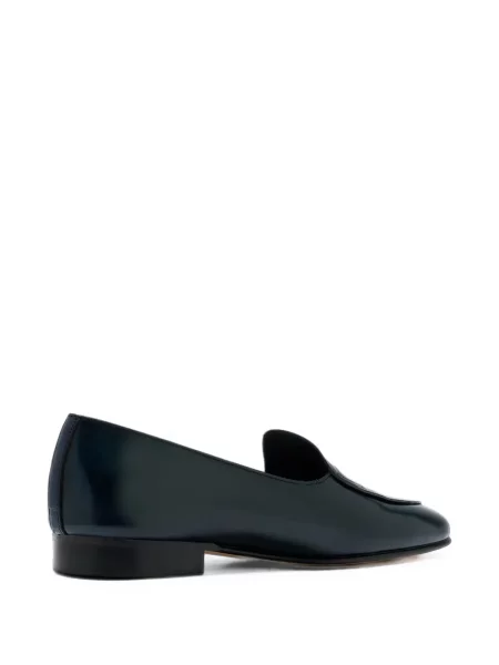 Pantofi loafer Edhen Milano din piele albastru
