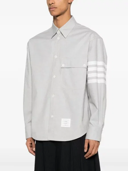 Košile Thom Browne šedá