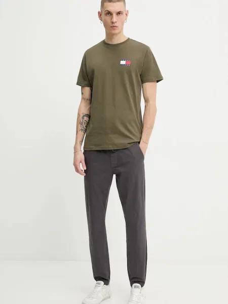 Tommy Jeans tričko zelené