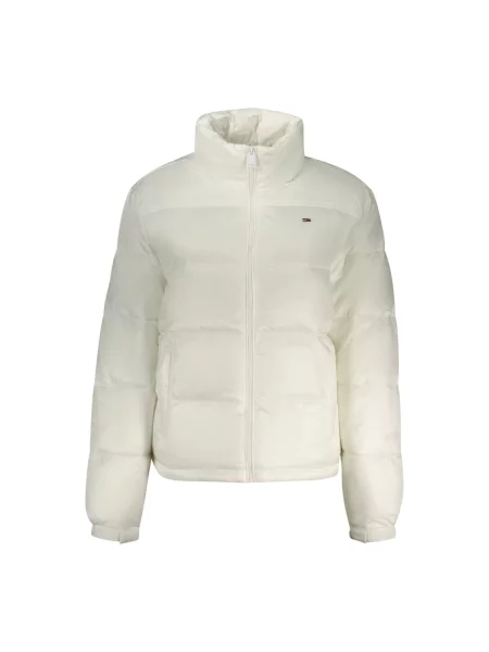 Kurtka Tommy Hilfiger z długim rękawem biała