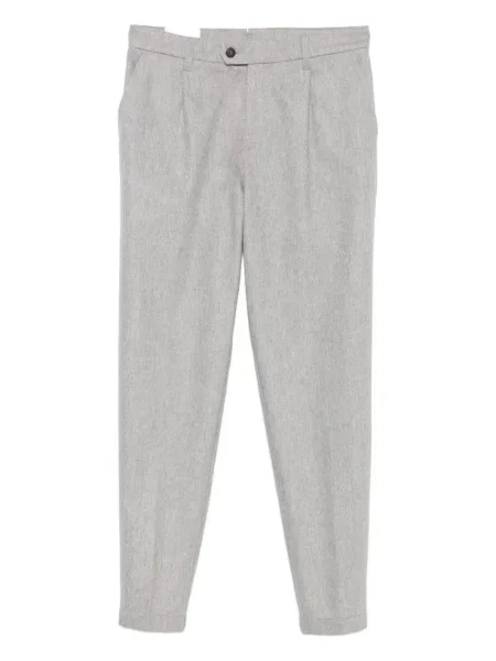 Pantaloni Eleventy plisate gri