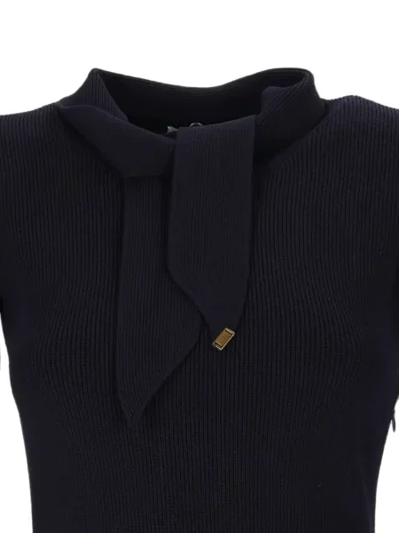 Rochie mini Elisabetta Franchi cu funde albastru