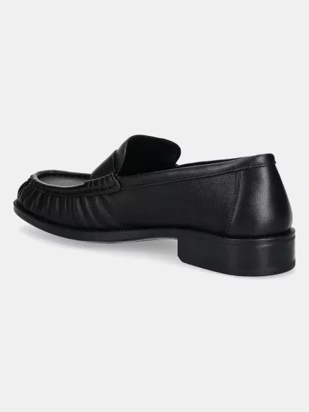 Кожаные мокасины Giuseppe Zanotti черные