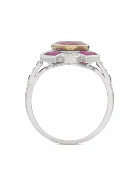 Diamant platina prsten Cartier stříbrný