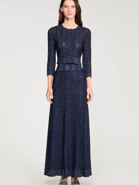 Кардиган Sandro синій