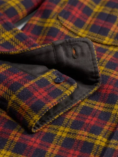 Kockás ing Ralph Lauren Rrl kék