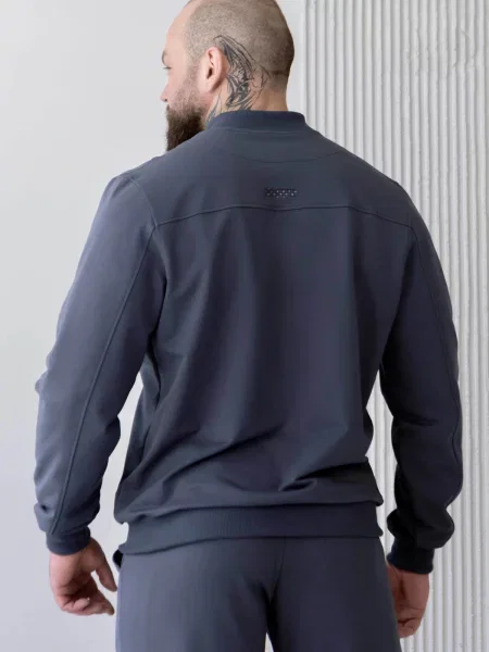 Бомбер Totalfit серый