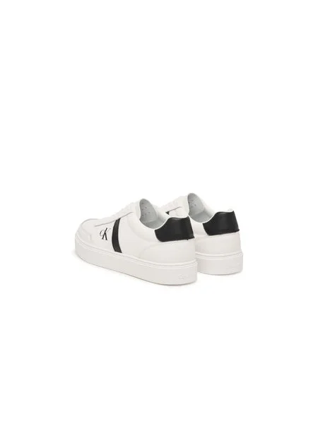 Sportcipők Calvin Klein Classic Cups Lace Lth Emb Tongue fehér