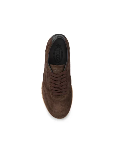 Półbuty Tod's zamszowe brązowe
