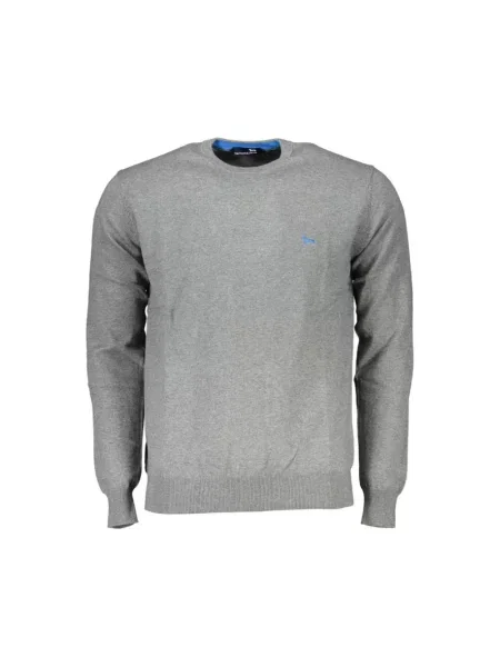 Dzianinowy sweter Harmont & Blaine elegancki szary