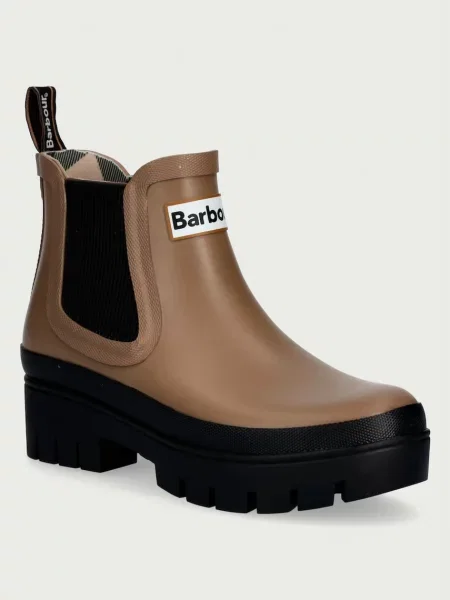Barbour cizme Wellington pentru femei Halton bej