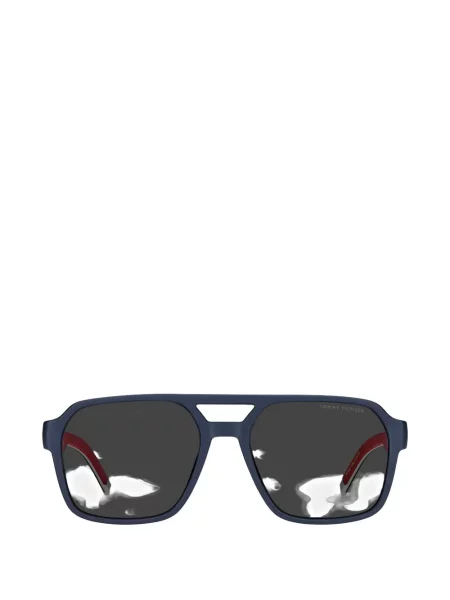 Okulary przeciwsłoneczne Tommy Hilfiger niebieskie