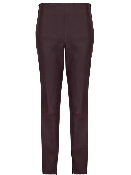 Felix Hardy Pantaloni bordeaux roșu