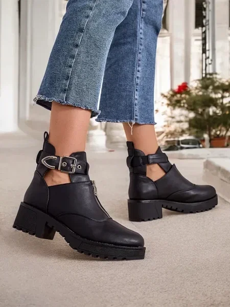Botine Resti negru