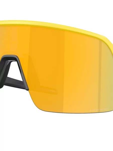 Ochelari de soare Oakley cu imprimeu geometric galben