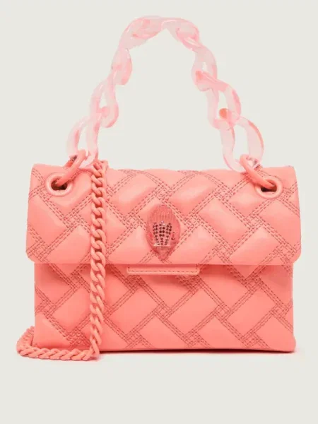 Kurt Geiger De piele geantă pe umăr MINI KENSINGTON portocaliu