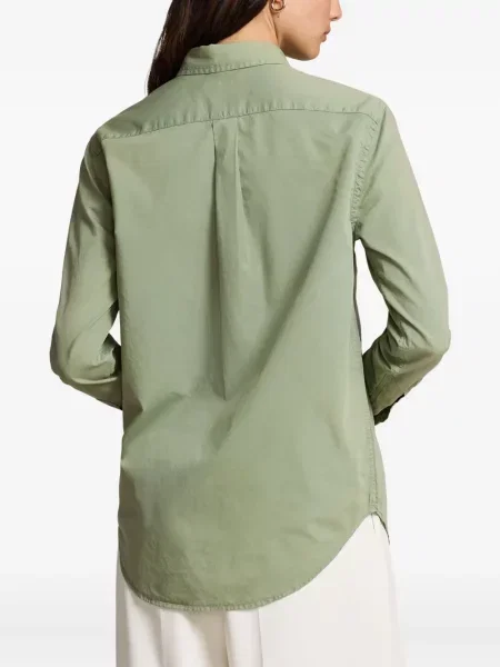 Tricou polo Polo Ralph Lauren cu dungi cu două rânduri de nasturi cu aplicații negru