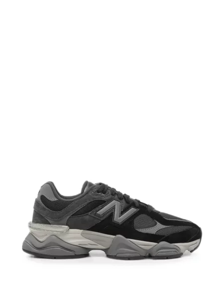 Sneakerși New Balance 992 cu șireturi din dantelă negru