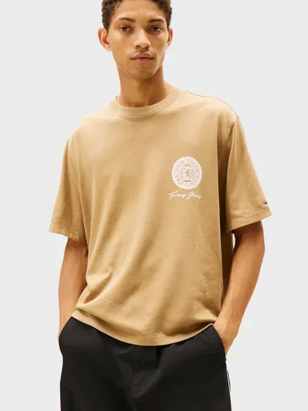 Футболка Tommy Jeans бежева