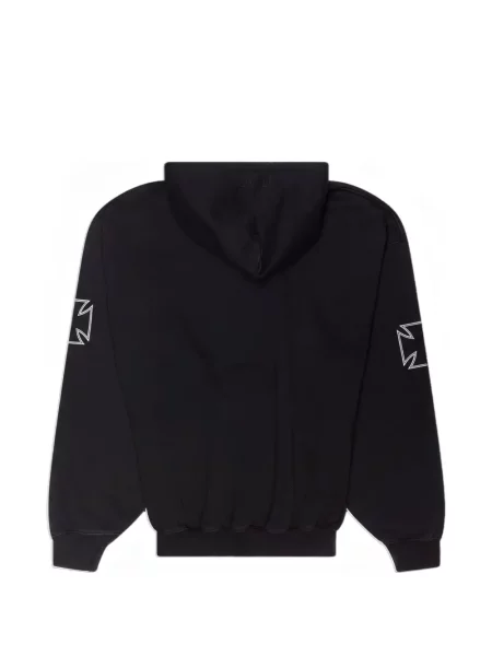 Hanorac cu glugă Vetements negru