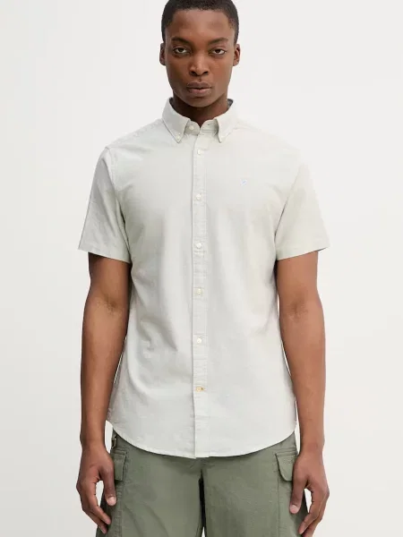 Barbour Oxtown S/S Tailored Shirt cămașă oxford din bărbătească
