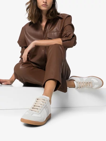 Sneakersy Maison Margiela białe
