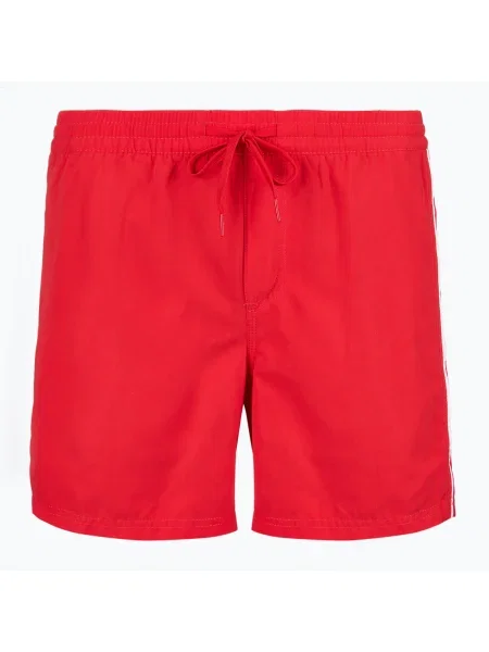 Pánske plavecké šortky Quiksilver Everyday Vert Volley high risk red červená