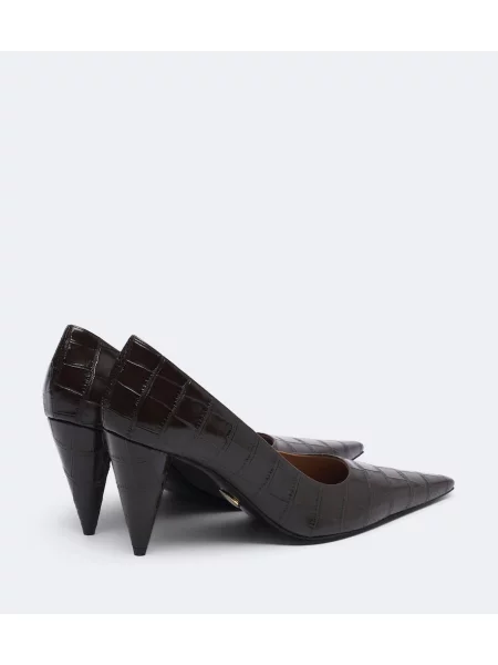 Pantofi cu toc Stella Mccartney maro