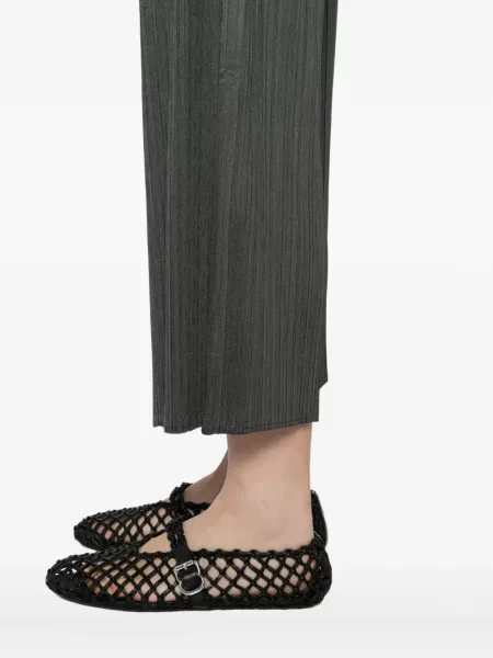 Плисирани панталон Pleats Please Issey Miyake зелено