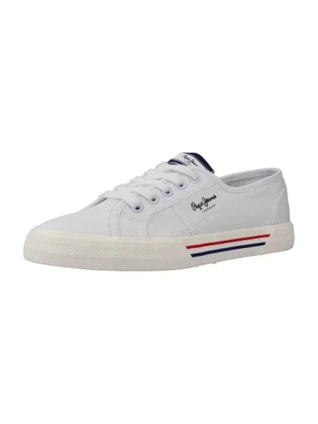 Pepe Jeans női Brady Basic cipő. Méret: 37 EU fehér