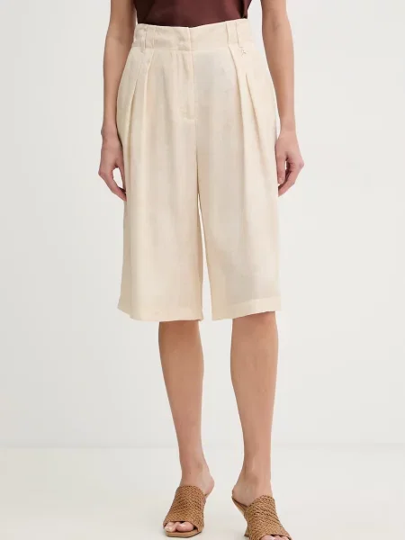 Twinset bermude pentru femei bej