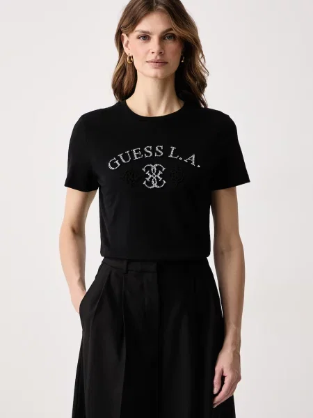 Guess T-shirt ELSA czarna