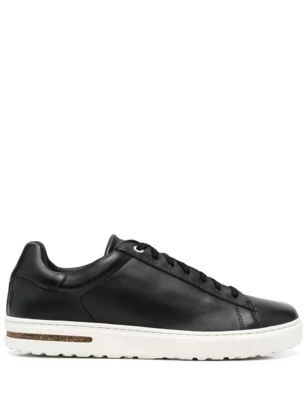 Sneakerși Birkenstock cu șireturi din piele negru