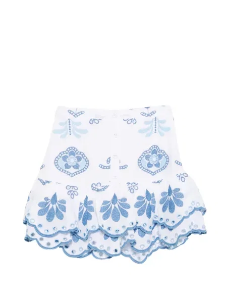 Mini szoknya Charo Ruiz Ibiza fehér