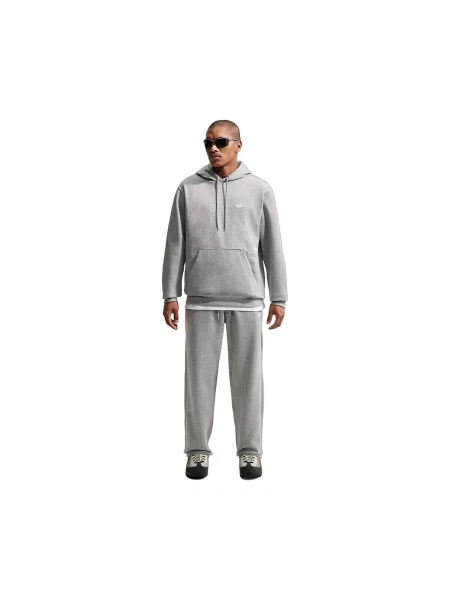 Nike Sportswear Mikina Club svetlosivá / biela sivá
