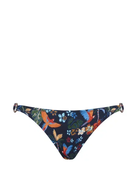 Bikini Vilebrequin cu imagine cu imprimeu tropical albastru