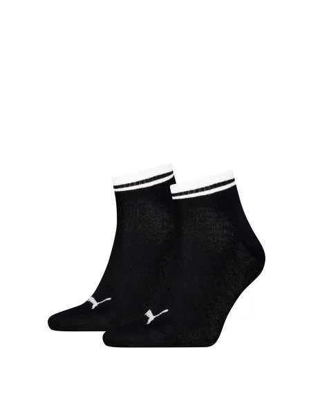PUMA Unisex Heritage Quarter Набір шкарпеток Унісекс Комбінований верх чорний