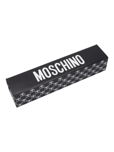 Parasol Moschino z logo czerwony
