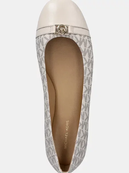 Балетки Michael Michael Kors без каблука бежевые