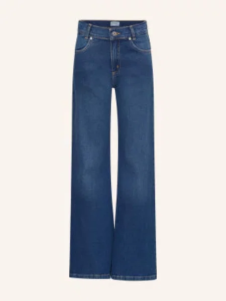 Blue Effect Jeansy O Kroju Slim Fit blau niebieskie
