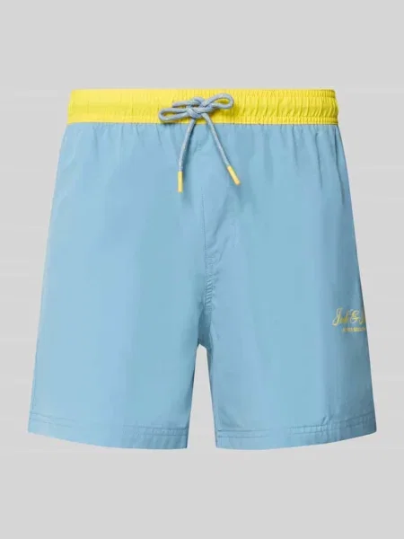 Kąpielówki Jack & Jones niebieskie