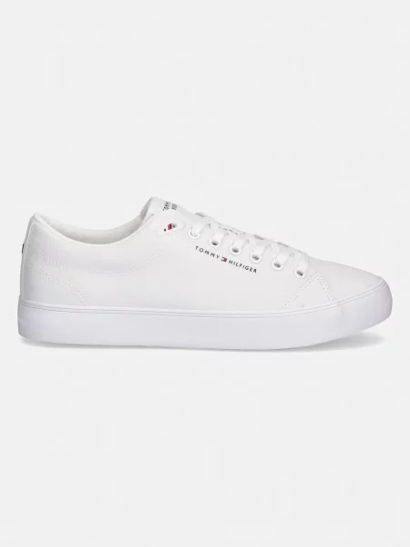 Sneakerși Tommy Hilfiger alb