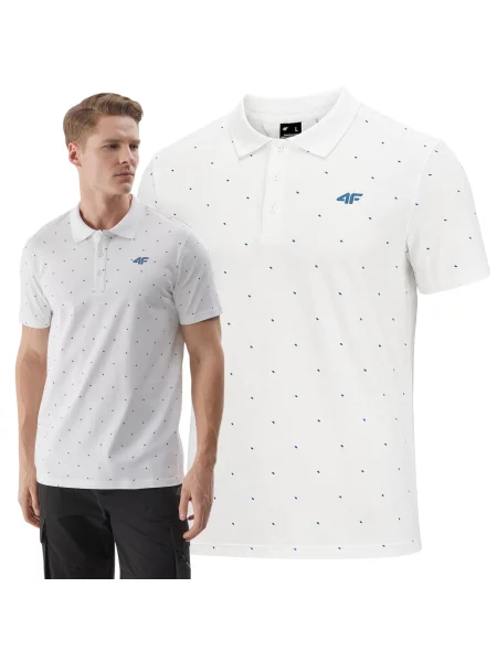 Koszulka polo 4F biała
