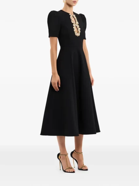 Rochie midi Rebecca Vallance negru