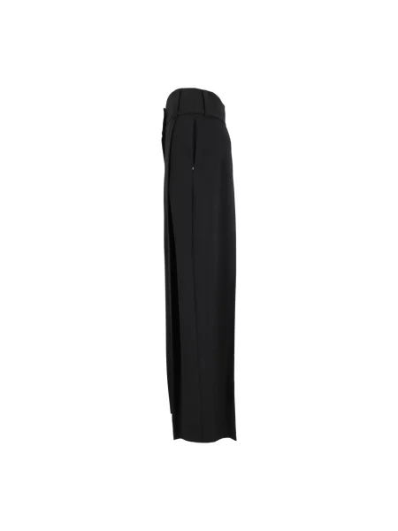 Spodnie Sportmax wełniane czarne