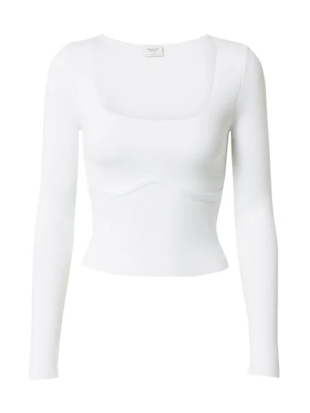Sveter Abercrombie & Fitch biela