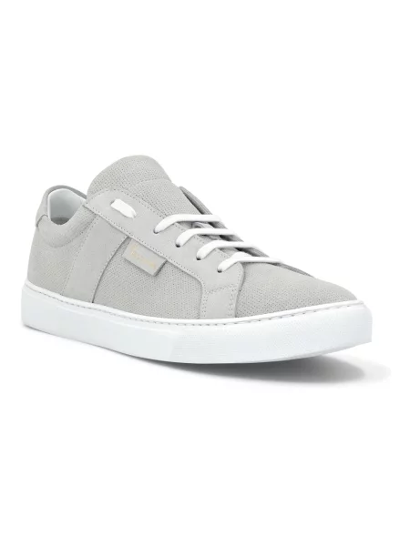 Sneakersy Billionaire zamszowe szare