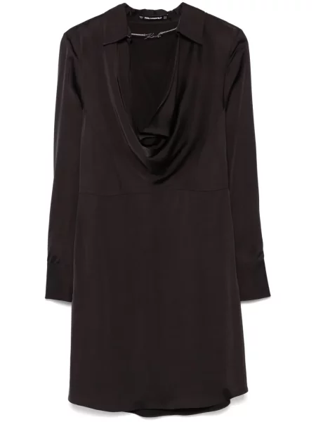 Mała mały sukienka mini Karl Lagerfeld garniturowa czarna