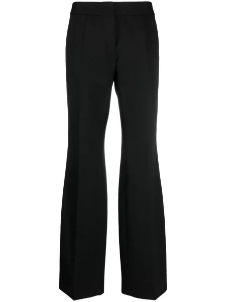 Pantaloni Jil Sander de lână negru