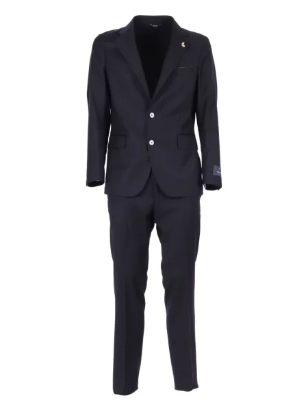 Costum Tombolini cu rever negru
